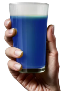 phycocyanine bio douce et légérement sucrée