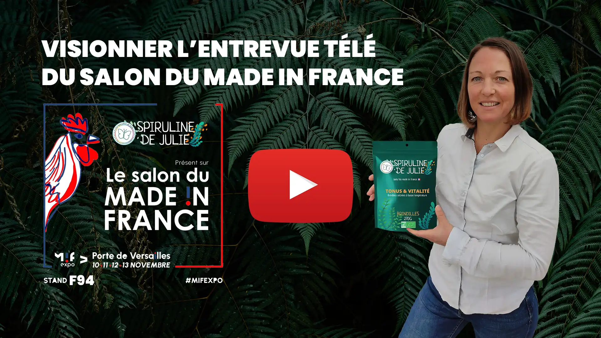 Salon du Made in France 🇫🇷 l’entrevue télé
