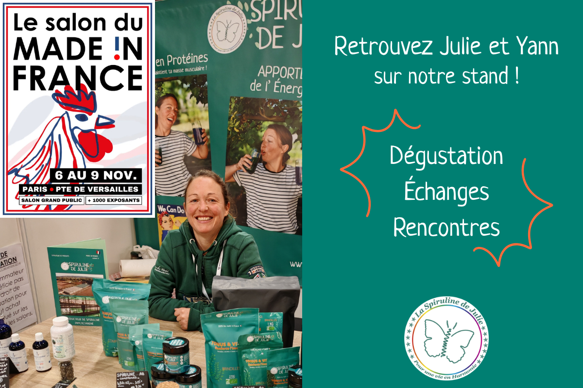 Mif Paris salons spiruline automne 2025