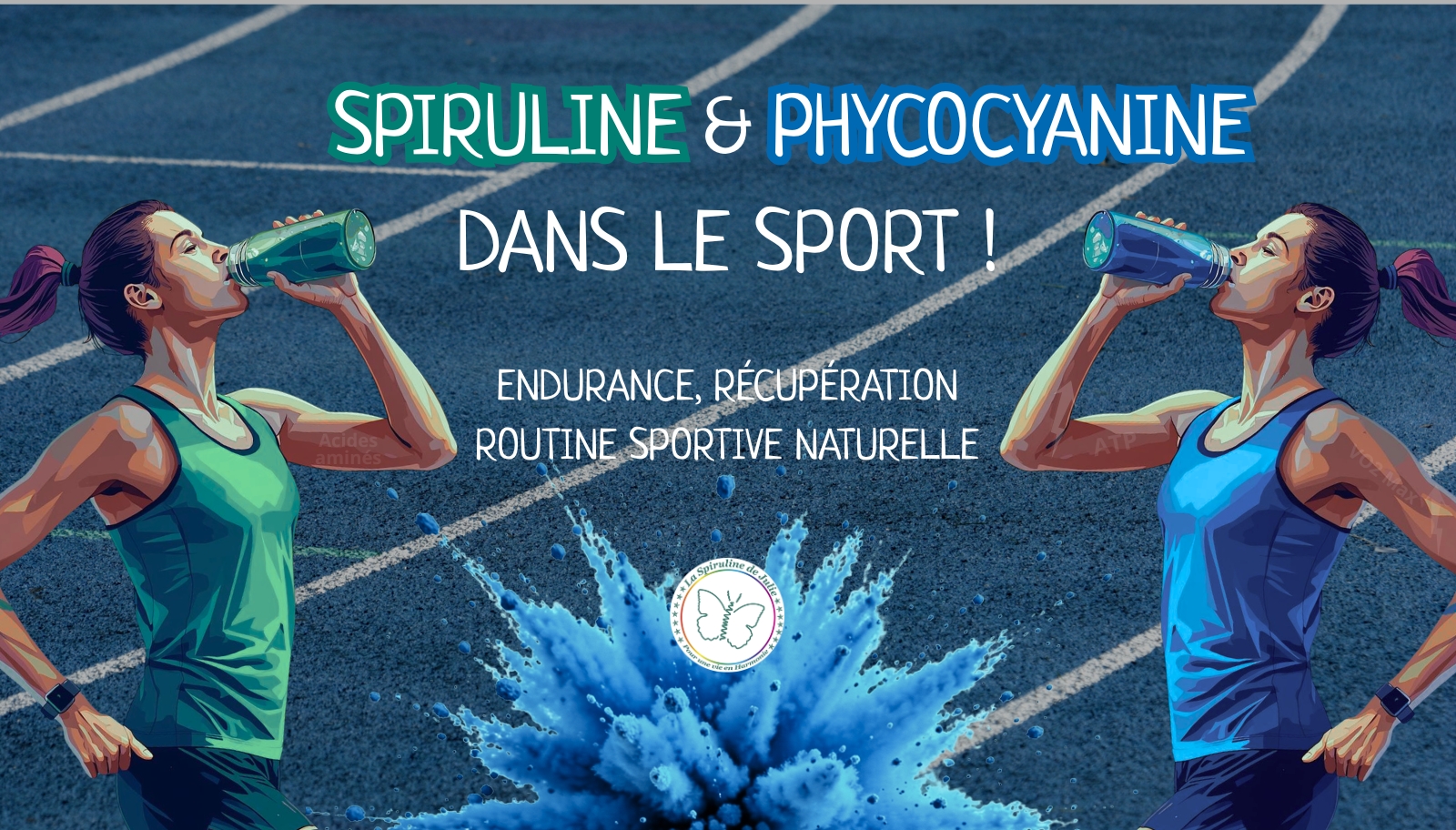 Spiruline et phycocyanine dans le sport : endurance, récupération et routine sportive naturelle
